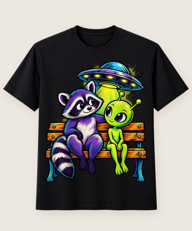 Waschbär-Shirts